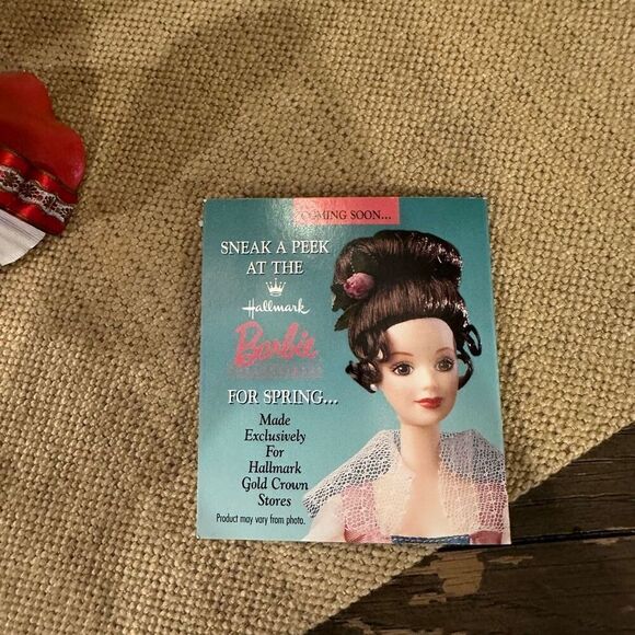 Hallmark Barbie Keepsake Ornament Holiday Barbie Vintage 1997 NEW - Picture 2 of 9